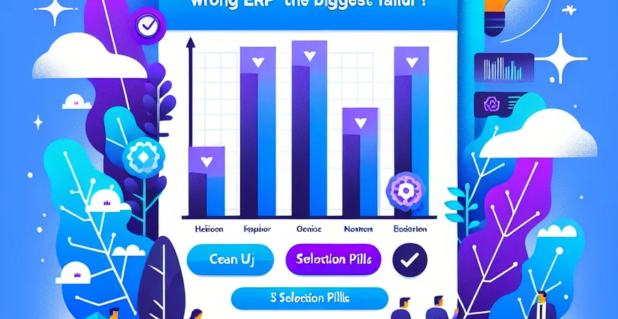  为什么说ERP选型错误是最大的失败？5个选型陷阱